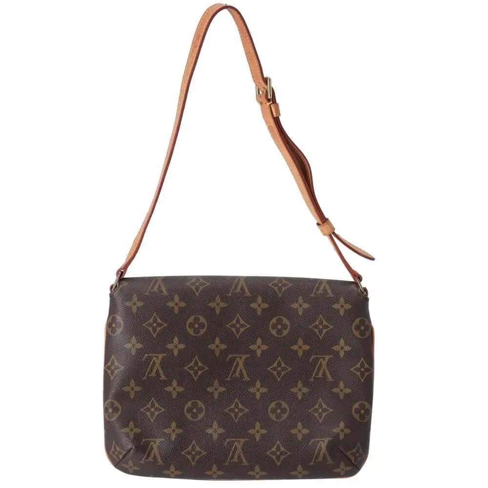 Louis Vuitton Musette Tango Short Strap Monogram Shoulder Bag M51257 Brown